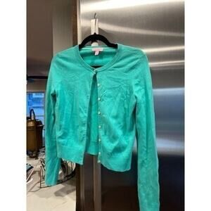Lilly Pulitzer women’s sweater cardigan, green small